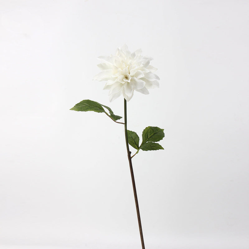 21 Inch Dahlia Artificial Flower Stem Spray, Real Touch, Bulk Quantity