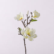 27.5 Inch Artificial Magnolia Spray Stem, Real Touch, Bulk Quantity