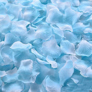 Faux Rose Petals for Wedding Engagement Decorations, Artificial Silk Flower Petals, 200 Pcs