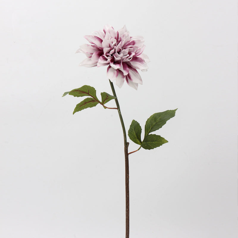 21 Inch Dahlia Artificial Flower Stem Spray, Real Touch, Bulk Quantity