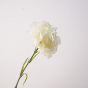 19.6 Inch Real Touch Artificial Carnations - Lifelike Silk Flowers for Wedding and Home Decor