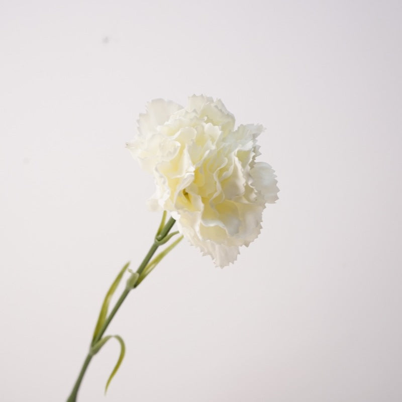 19.6 Inch Real Touch Artificial Carnations - Lifelike Silk Flowers for Wedding and Home Decor