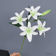 29 Inch Artificial Silk Tiger Lily Spray Stems Bulk Pack