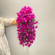 Bougainvillea Hanging Bush Artificial Flowers 12 Inch UV Resistant Trailing Vines Outdoor Decor Bulk Quantity