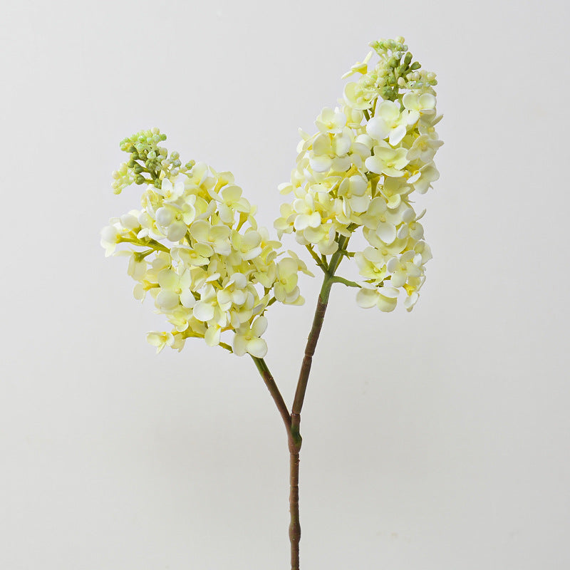 26 Inch Real Touch Lilac Artificial Flower Stem - Lifelike Silk Floral Arrangement for Wedding and Home Decor