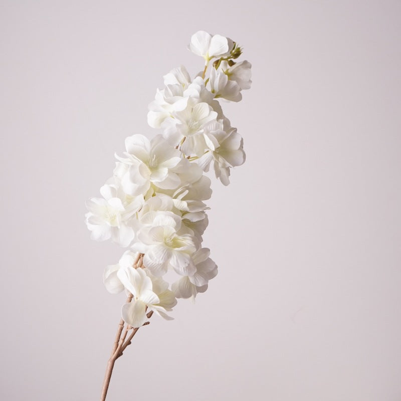 27.5 Inch Real Touch Cherry Blossom Artificial Flower Stem for Wedding and Home Decor