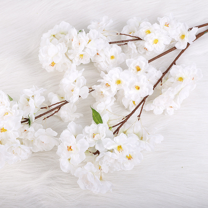 42.5 Inch Extra Tall Cherry Blossom Branches, 10 Pcs Artificial Faux Spring Flowers