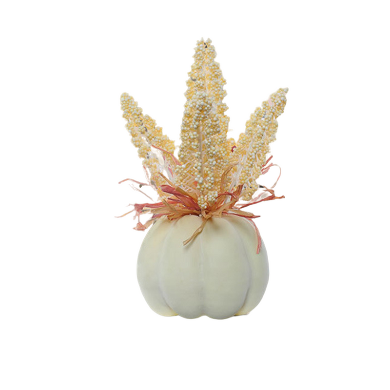 10 Pcs Artificial Pumpkin Flower Arrangements Harvest Festival Decorations Bulk