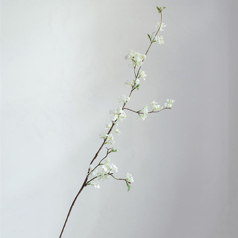 39 Inch Snow Willow Blossom Branch Stems 6 Pcs Artificial Spring Flowers