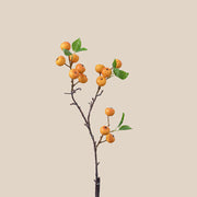 20 Inch Artificial Berry Stems - 10 Pcs Fall Berry Branches for Autumn Decor, Thanksgiving Wreaths, Silk Fake Berries