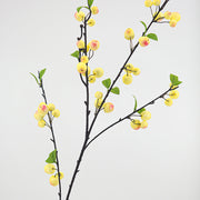 40 Inch Artificial Crabapple Berry Branch – Bulk Wholesale, Realistic Silk Fruit Stem