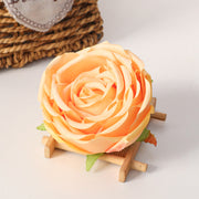 Cabbage Rose Silk Flower Heads 50 Pcs Artificial Flowers for DIY Wedding Bouquets Centerpieces Home Decor