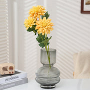20 Inch Artificial Dahlia Stem Spray, Silk Flowers, Bulk Wholesale, 1 Stem