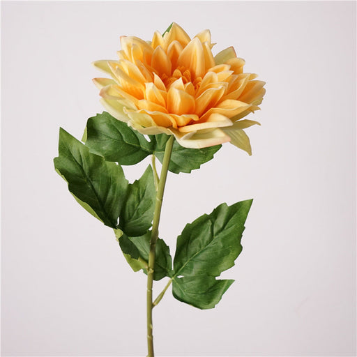 Real Touch Dahlia Stems 12 Inch 10 Pcs Artificial Flowers Fall Winter Decor for Vases and Centerpieces