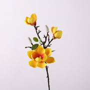 27.5 Inch Artificial Magnolia Spray Stem, Real Touch, Bulk Quantity