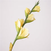 33.4 Inch Extra Tall Real Touch Gladiolus Stems 3 Pcs Lifelike Silk Artificial Flowers for Wedding Home Decor
