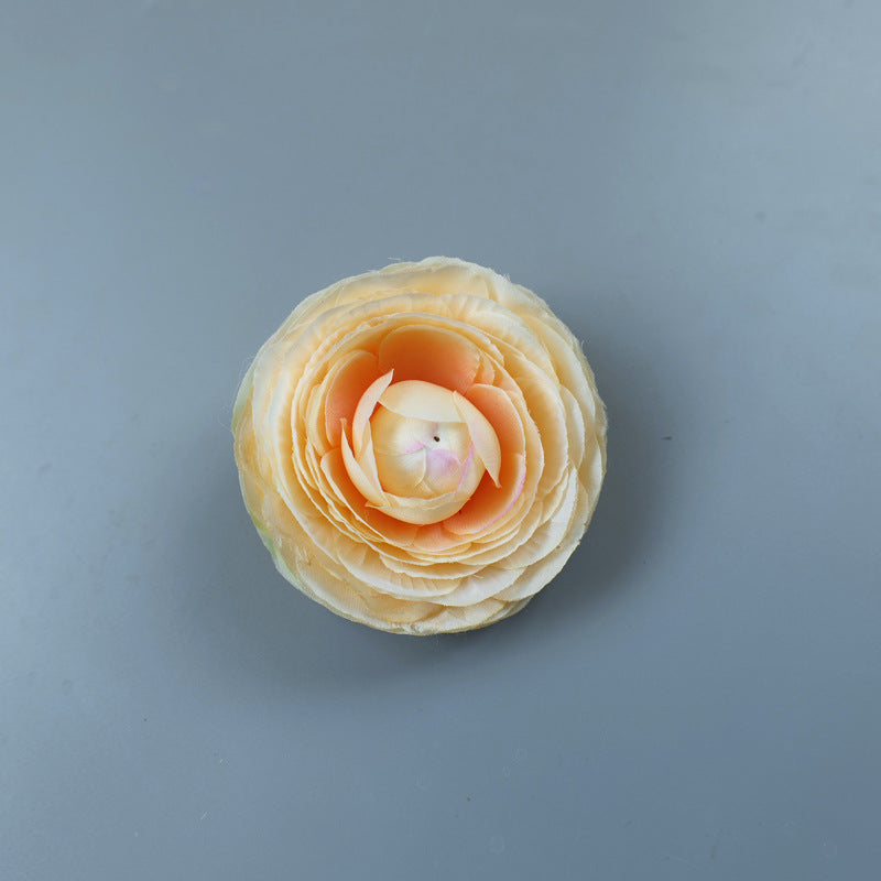 10 Pcs Artificial Ranunculus Flower Heads for Crafts Bulk Wholesale