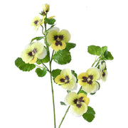 34 Inch Artificial Pansy Flowers Real Touch Stems Bulk Wholesale 34