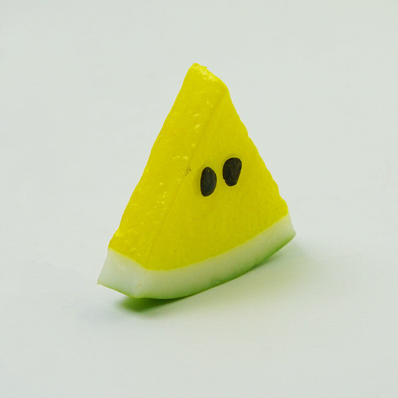 10 Pcs Artificial Fruit Slices, Lifelike Simulation, Decorative Bulk Set