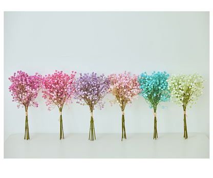 Bulk 6 Pcs Gypsophila Bouquet Baby's Breath Flowers Bouquet Wholesale