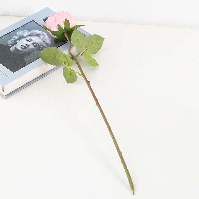 Bulk 19" Artificial Rose Flower American Beauty Stems Flower Arrangements Wholesale