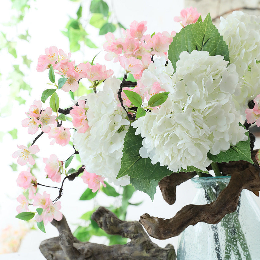 Bulk 19" Artificial Hydrangea Stem Real Touch Flowers Wholesale