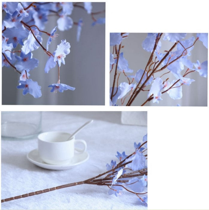 Bulk 41" Long Stem Dancing Lady Orchids Silk Flowers Artificial Flower Wholesale