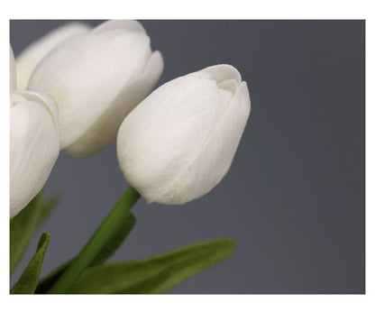 Bulk 13" Artificial Flowers Tulips Stem Real Touch Tulips Home Decor Wholesale