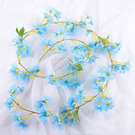 Commercial Venue Artificial Cherry Blossom Garland, 70.9" L, 135-Flower Cascading Vine