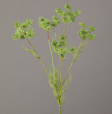 Wholesale Artificial Dill Tweedia Spray Faux Wild Carrot Fennel Flower Stem 32 Inch