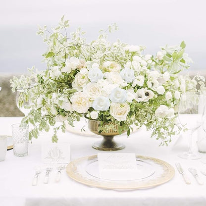 Bulk 50Pcs Tiny Roses Artificial Flowers Roses Flower Heads for DIY Crafts Wedding Centerpieces Bridal Shower Party Home Decor Wholesale