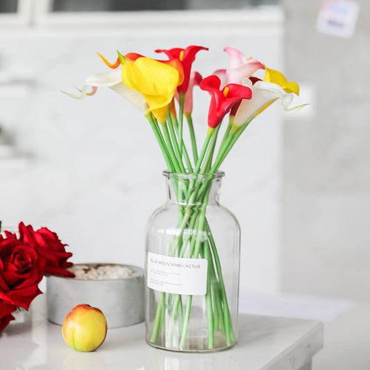 Bulk 13" Calla Lily Real Touch Lilies Arum Lily Artificial Flowers Wholesale