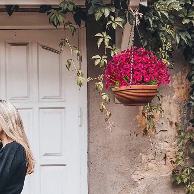 Bulk Narcissus Bushes Artificial Orchids Flowers for Outdoor UV Resistant Autumn Flowers Wholesale