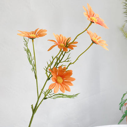 10-Pack Artificial Chamomile Daisy Stems, 20.5 in Faux Floral Bunches for Venue Styling