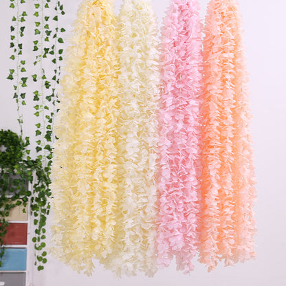 Bulk 35" Silk Vine Rattan Hanging Artificial Flowers Wholesale