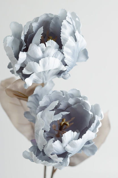 Bulk Vintage Autumn Tulips Long Stem Spray Silk Fall Flowers Artificial Flowers Centerpiece Wholesale