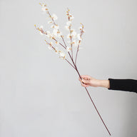 Floral Decor Artificial Dancing Orchid Stems, 37 in Real-Touch Faux Phalaenopsis for Venue Styling