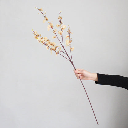 Floral Decor Artificial Dancing Orchid Stems, 37 in Real-Touch Faux Phalaenopsis for Venue Styling