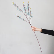 Floral Decor Artificial Dancing Orchid Stems, 37 in Real-Touch Faux Phalaenopsis for Venue Styling