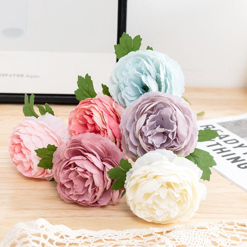 1 Branch Artificial Flowers Silk Peony - Artificialmerch