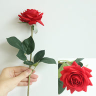 Bulk 17" Artificial Rose Stems Silk Flowers Wholesale