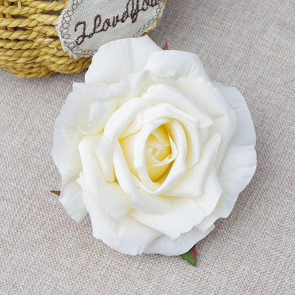 Bulk Avalanche Rose Flower Heads Artificial Silk Flowers for DIY Wedding Bouquets Centerpieces Baby Shower Party Home Decorations Wholesale