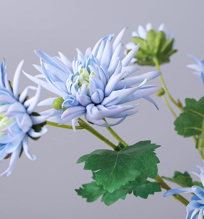 Bulk 28" Artificial Straw Mum Flower Spray Fall Country Copper Chrysanthemum Grandiflorum Stem Wholesale