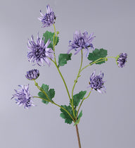 Bulk 28" Artificial Straw Mum Flower Spray Fall Country Copper Chrysanthemum Grandiflorum Stem Wholesale