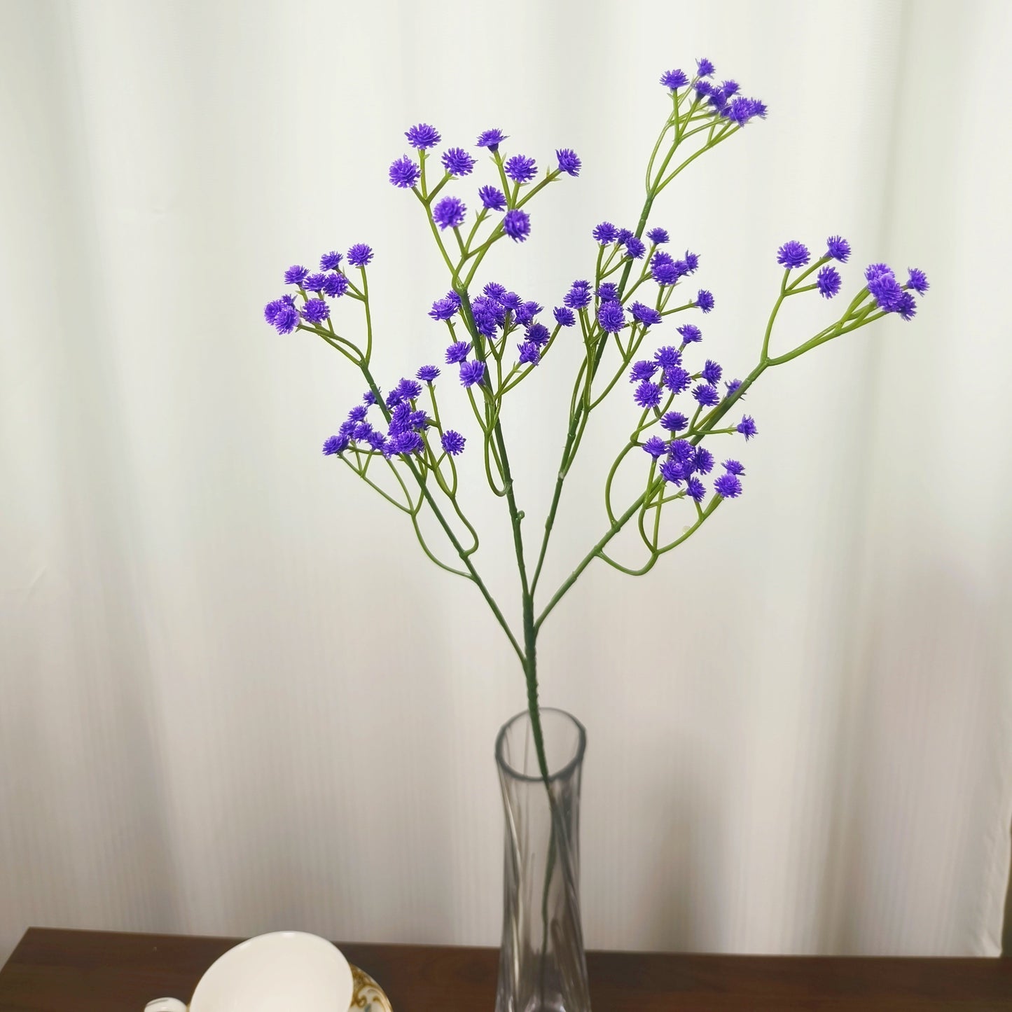 Wedding Baby's Breath Artificial Flowers 23.6" Real Touch for Garlands & Greenery Decor