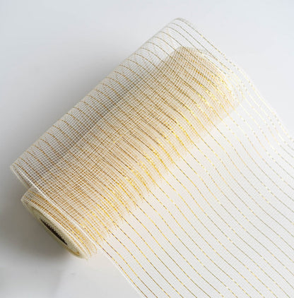 Bulk Christmas Snowflake Ribbon Mesh Ribbon DIY Bows Christmas Tree Decoration Wholesale