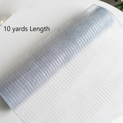 Bulk Christmas Snowflake Ribbon Mesh Ribbon DIY Bows Christmas Tree Decoration Wholesale