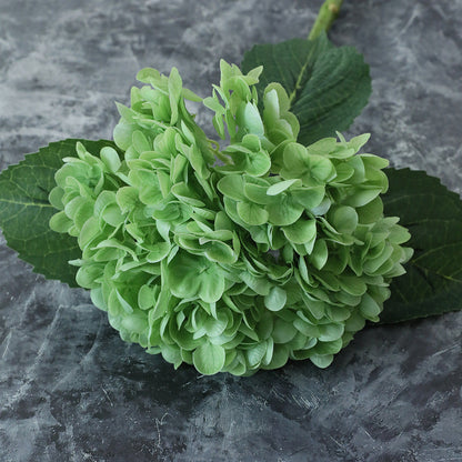 Bulk 19" Artificial Hydrangea Stem Real Touch Flowers Wholesale