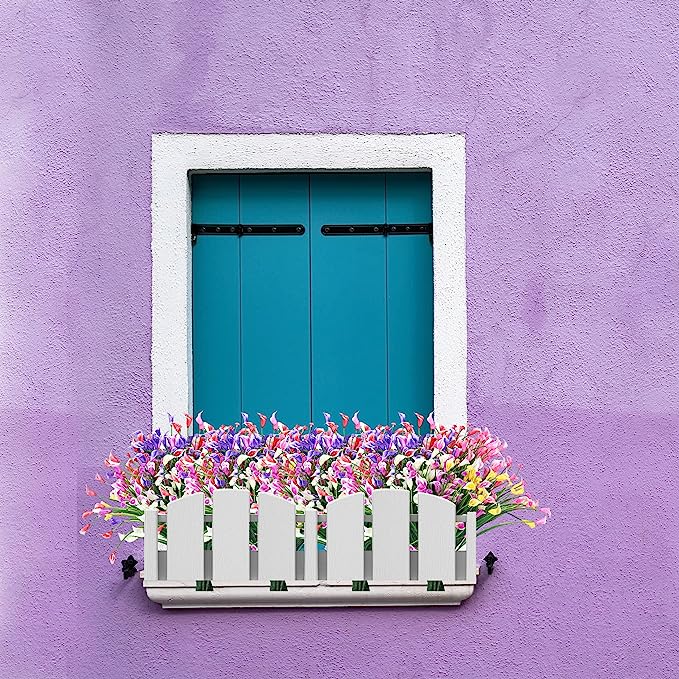 Bulk Calla Lily Bush Flowers UV Resistant Shrubs for Outdoors Hanging Planters Window Box Front Porch Decorations Wholesale