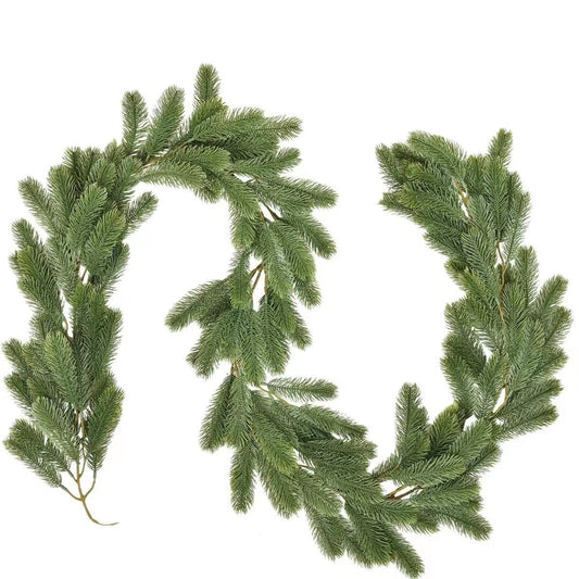 Bulk 6FT Christmas Garlands Norfolk Pine Garland Faux Greenery Garland for Holiday Indoor Mantle Wholesale